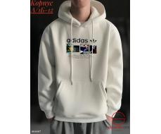 Худи с начёсом для мужчин без выбора цвета