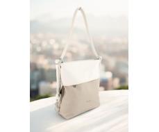 Сумка-рюкзак женская Valle Mitto 88703 Beige Gray