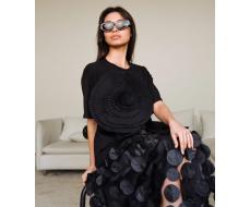 Футболка #БШ2148, чёрный