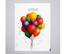 Пакет полиэтиленовый с вырубной ручкой «Воздушный шар», 30×40 см, 50 мкм ФАСОВКА 20 штук!