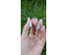 Серьги гвоздики Серебро 925 пробы kf