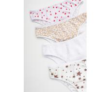 4 пары Женские трусы 00030