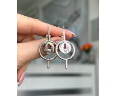Серьги Серебро 925 пробы diana05