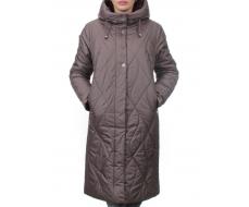 TR-2307 GRAY LILAC Пальто зимнее женское (верблюжья шерсть)