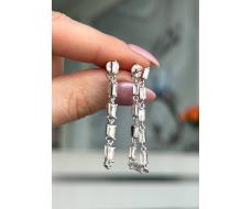 Серьги Серебро 925 пробы diana05