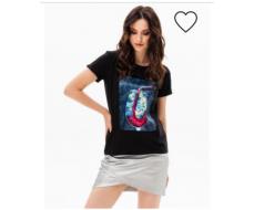 ФУТБОЛКА С ШЁЛКОВОЙ ВСТАВКОЙ FSK009