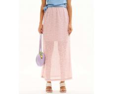 Юбка из сетки с ворсом VU001