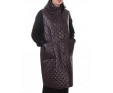 A-801 DK. VIOLET Жилет утепленный женский (50 гр. синтепон)