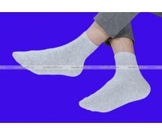 Белорусский хлопок носки мужские гладкие светло-серые