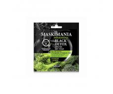 MASKIMANIA Black Detox Маска для лица “Матирование, очищение и сужение пор”1шт. /30