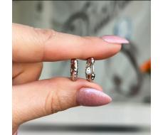 Серьги Серебро 925 пробы diana05