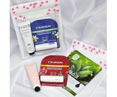 Подарочный набор в zip-пакете (Крем для рук, Бальзам для губ, Маска)