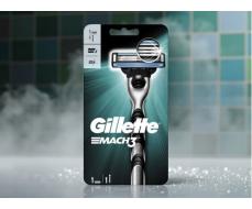 Gillette станок Mach 3 (Станок + 1 кассета)