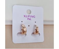 в наличии!ерьги гвоздики круглые жемчужины коллекция "Xuping ML" покрытие позолота