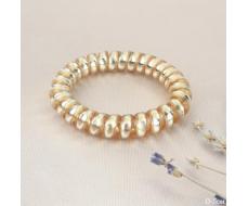 Резинка-пружинка для волос 5 см / NSAF-14А /уп 100/шампань