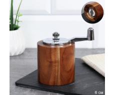 Мельница для специй и соли 6 см Акация / M-JS207-3-6 /уп 128/