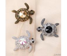 Брошь Черепашка / 6479 /уп 12/микс