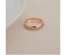 Кольцо ювелирная бижутерия коллекция "Дубай" Спаси и сохрани, покрытие позолота, 19 р, арт.314.166-19