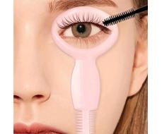 Eyeliner Stencil, Mascara Guard, Mascara Applicator Tool With Comb, Eyelash Curler