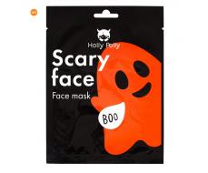 Тканевая маска для лица, Увлажняющая и Питающая Scary Face Mask Holly Polly Россия