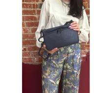 Сумка женская кожаная NN 8200# Blue ( Тёмно синий )