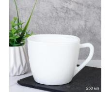 Кружка 250 мл квадратная белая / SP220 (white) /уп 6/48/