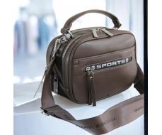 Сумка женская из кожзаменителя Alex&Mia CD-8381 Coffee