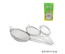 Сито 3 предмета 8,5*10*12 см / HW-081012 /уп 144/d=8,5/10/11,5