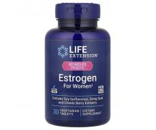 Life Extension Растительный комплекс с эстрогеном для женщин, поддержка женского здоровья, 30 вегетарианских таблеток