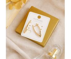 Серьги коллекция Xuping покрытие позолота