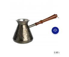 Турка для кофе медная 0,85 л Ромашка / 16644 /уп/