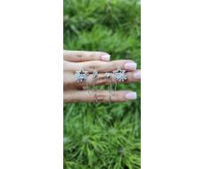 Серьги каффы Серебро 925 пробы kf