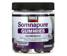 Force Factor, Somnapure, жевательные таблетки с мелатонином, 5 мг, ягодный вкус, 120 жевательных таблеток