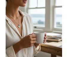 Колье, перламутр, FYN-3145