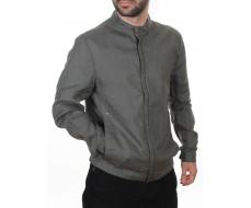 5886 GREY/GREEN Ветровка мужская DSG DONG (100% лён)