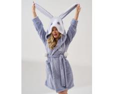 Халат женский "Заяц Аниме" Артикул: 2023-Вф