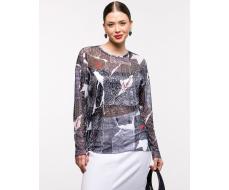 Лонгслив из сетки 457.3.5