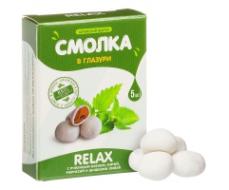 Смолка в глазури «RELAX» с экстрактом мяты и мелиссы, 5 шт