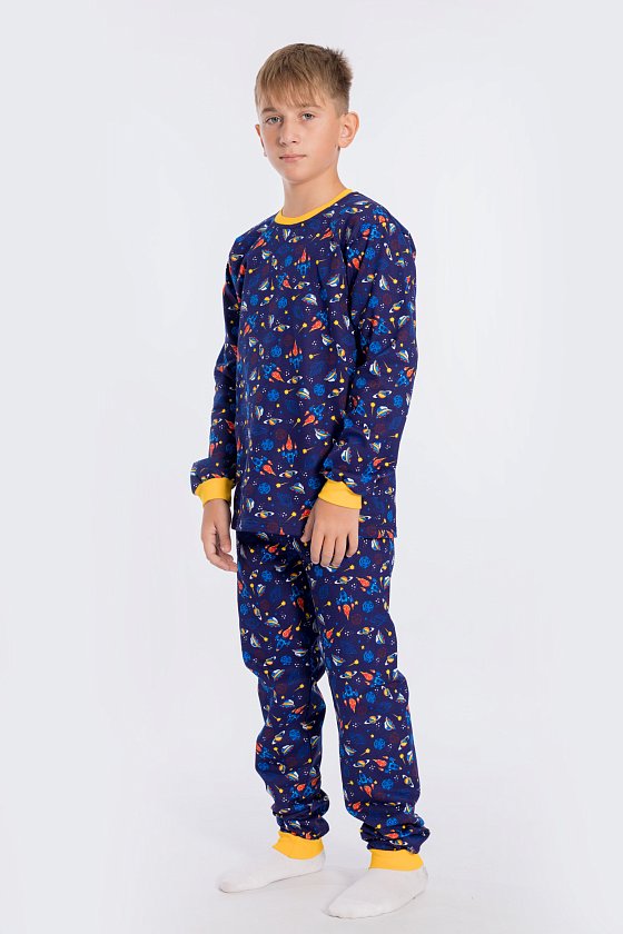 Пижама с брюками (начес) Арт. 21436М