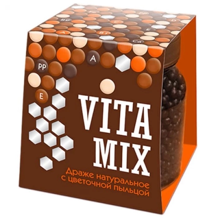 Драже с цветочной пыльцой «VITA MIX» в шоколадной глазури