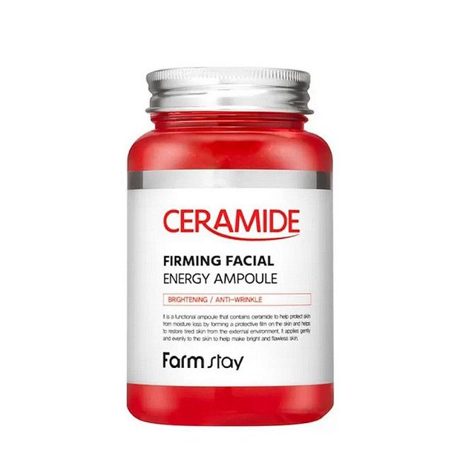 Farm Stay Ампульная сыворотка для лица с керамидами восстанавливающая / Ceramide Firming Facial Energy Ampoule, 250 мл