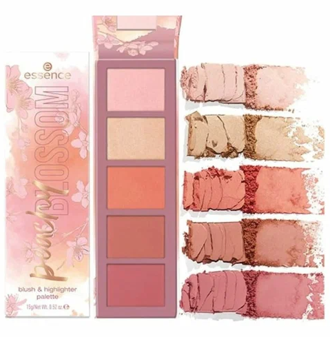 Палетка для лица Peachy Blossom Blush & Highlighter Palette, 15 г