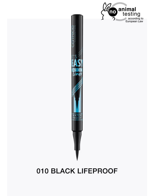 Водостойкая подводка для век It's Easy Tattoo Liner Waterproof, 1,1 мл