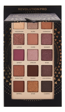 Палетка теней для век Eyeshadow palette Nath, Night