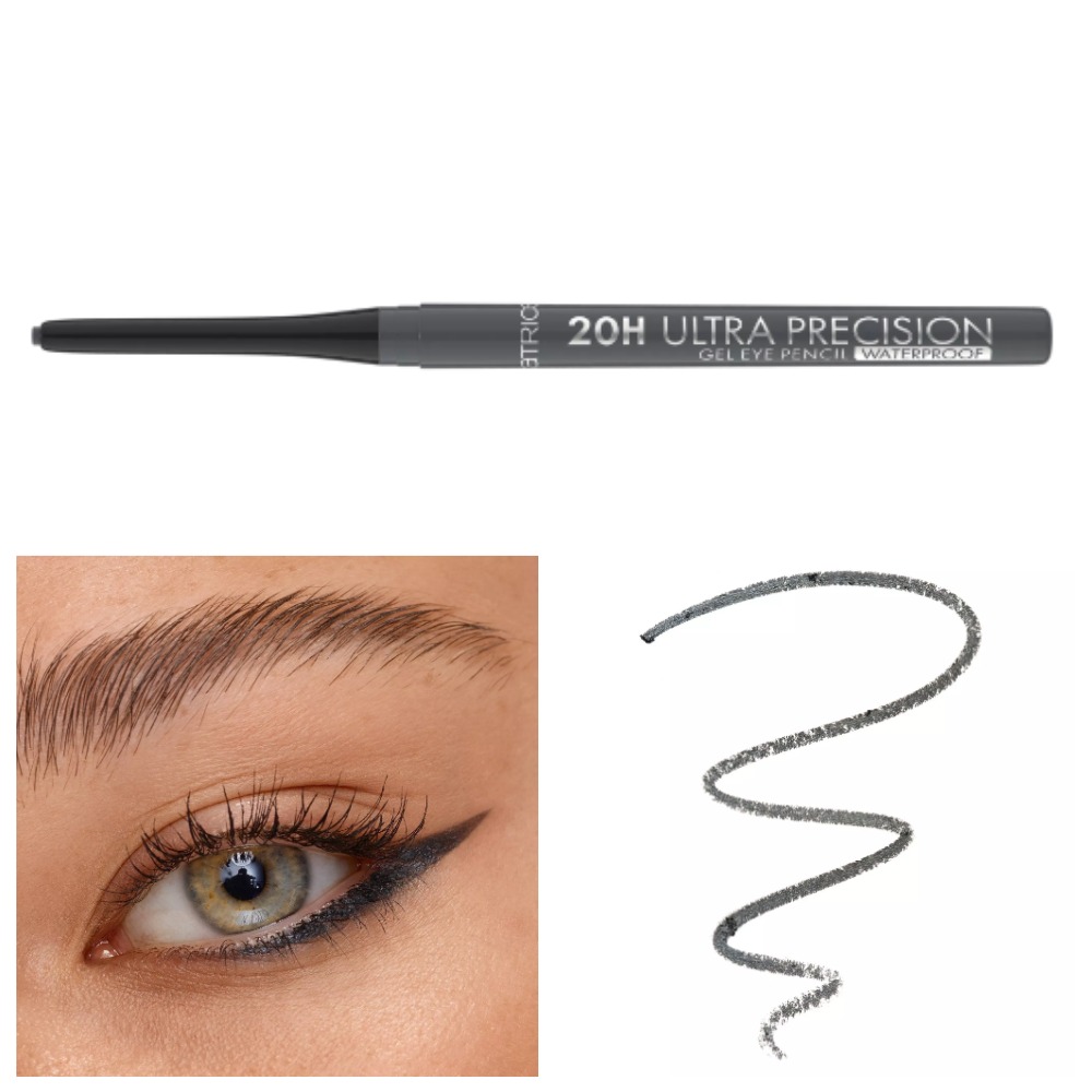 Карандаш для глаз Eyeliner Ultra Precision Gel Eye 20H Waterproof, 020 Grey