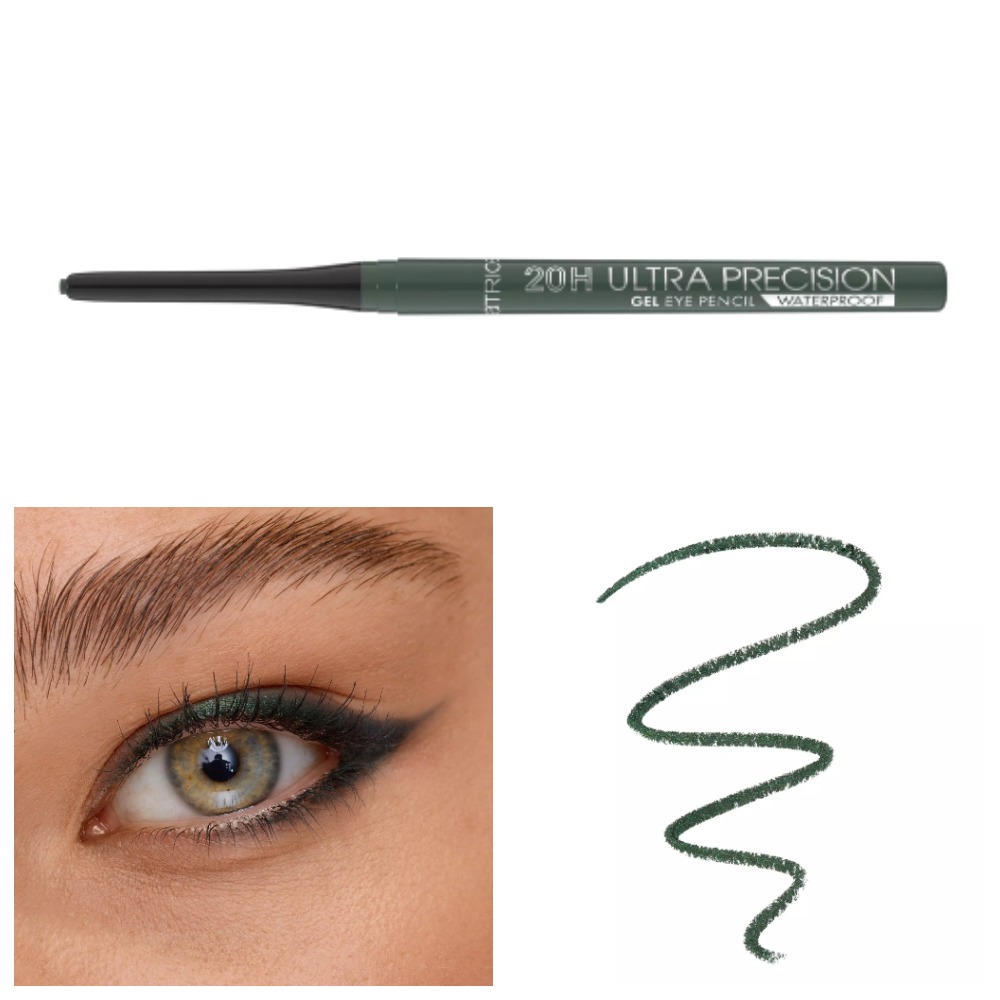 Карандаш для глаз Eyeliner Ultra Precision Gel Eye 20H Waterproof, 040 Warm Green