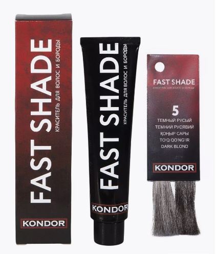 «Fast shade» Краситель для волос и бороды, тон 5 - тёмный русый, 60 мл