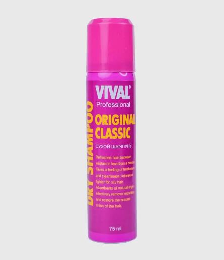 VIVAL beauty Сухой шампунь Original classic 75 мл