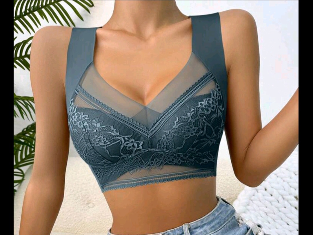 Women's Beauty-back Bra, Thin Cup, Push-up, Sports Bra, Seamless Back Vest, Reduce Side Bras