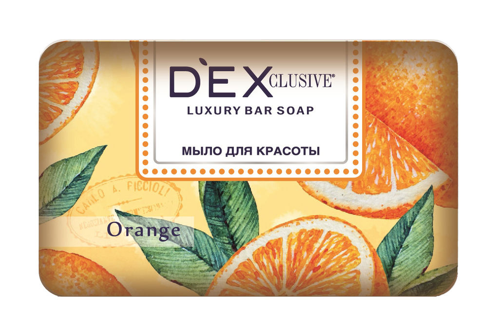 DexClusive Мыло для красоты Luxury Bar Soap, Orange